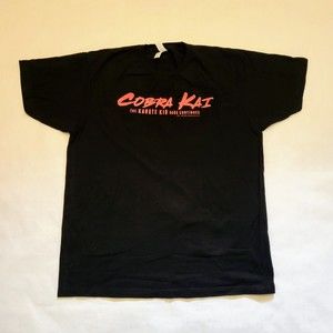 Cobra Kai The Karate Kid Saga Continues Netflix Promo Tee. Size XL